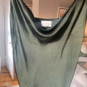 Aritzia Wilfred Only Ruched Slip Dress - Perfect holiday dress